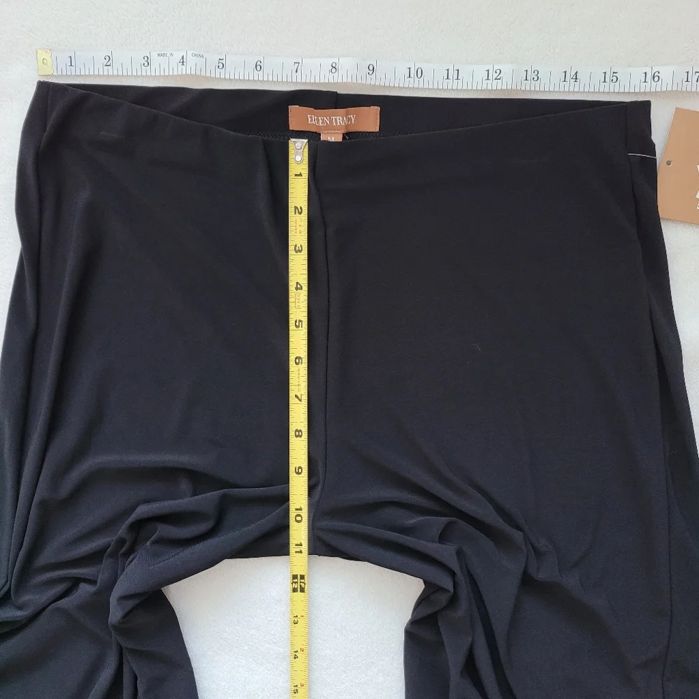 Misses 10-12 Pull-On Straight Leg Poly Spandex Pants | Ellen Tracy | NEW Ladies… - Picture 3 of 12